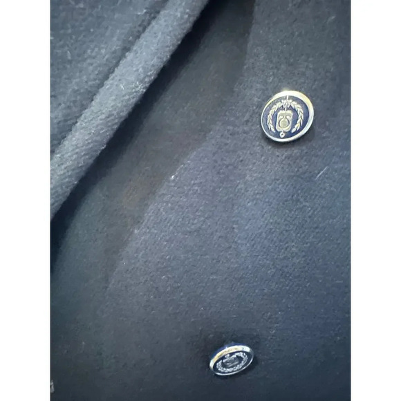 Vintage Le Chevron Double Breasted Wool Sport Coat size 38 - Picture 3 of 9